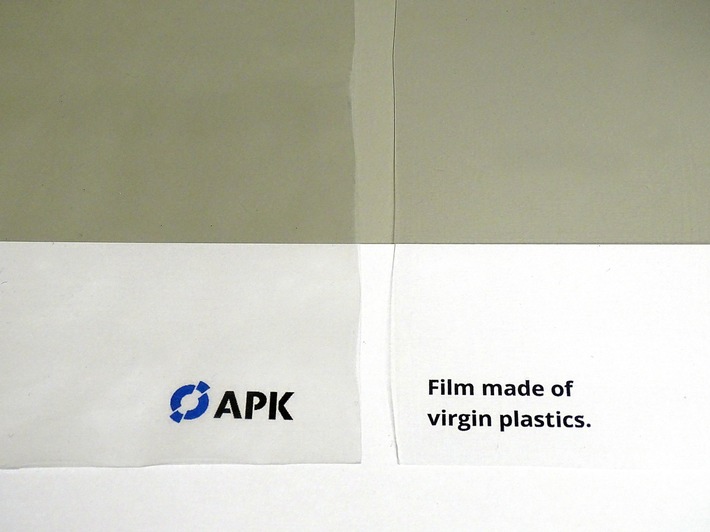Finie la grisaille : APK AG présente son plastique recyclé entièrement incolore Le Newcycling® des déchets post-consommation fait ses preuves à l&#039;échelle industrielle