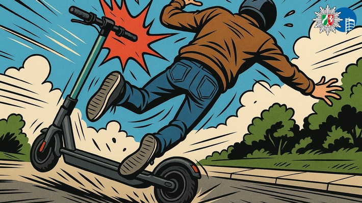 POL-OB: E-Scooter-Fahrer mit über 70 km/h unterwegs verunglückt