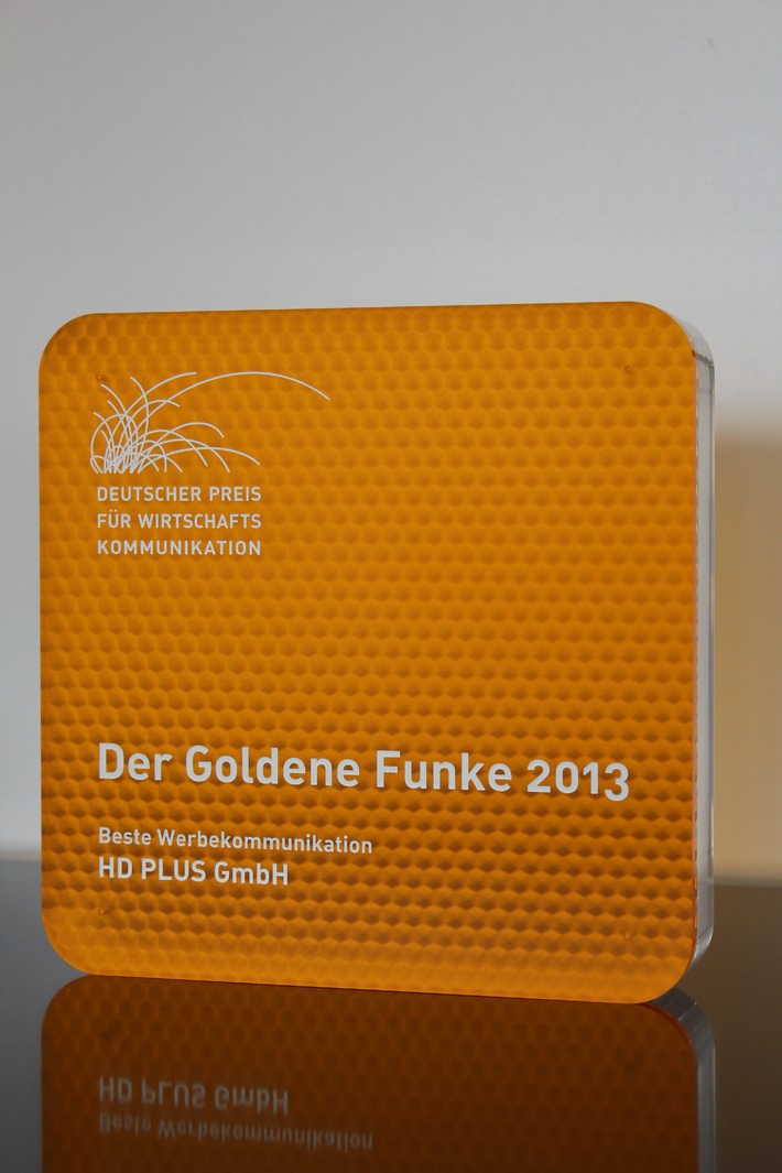 Deutscher Preis für Wirtschaftskommunikation 2013: HD+ gewinnt in der Kategorie &quot;Beste Werbekommunikation&quot; (BILD)