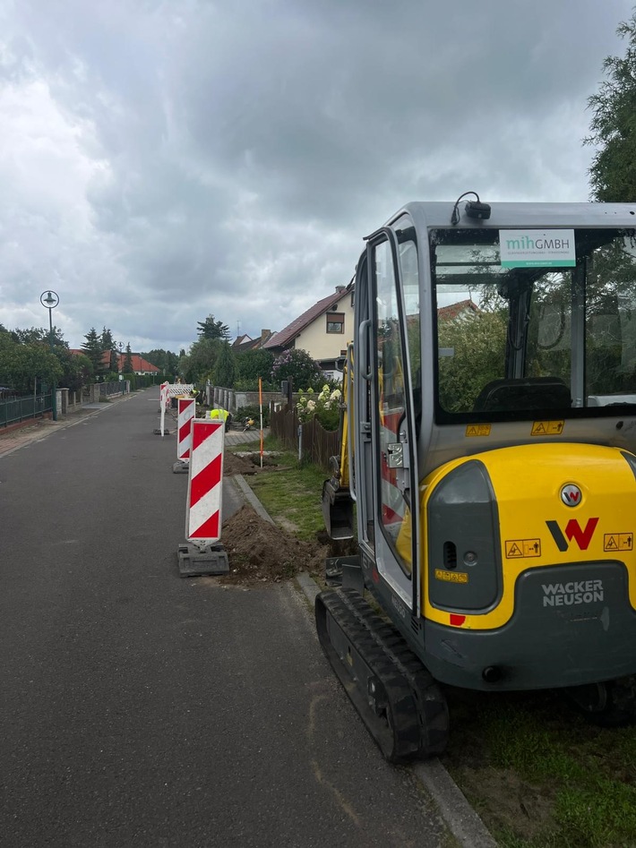 Glasfaser für Brandenburg an der Havel: Ausbau-Maßnahme schreitet voran