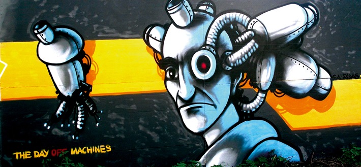 Graffiti- & Malwettbewerb in Zug / Kreativ und legal Bauabschrankungen der Überbauung «ZugSchleife» in Zug mit gestalten