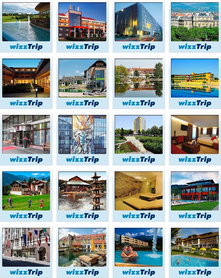 www.wizztrip.com - nach dem eBay-Shop folgt nun der Vertrieb von
Hotelgutscheinen auch über das eigene Portal