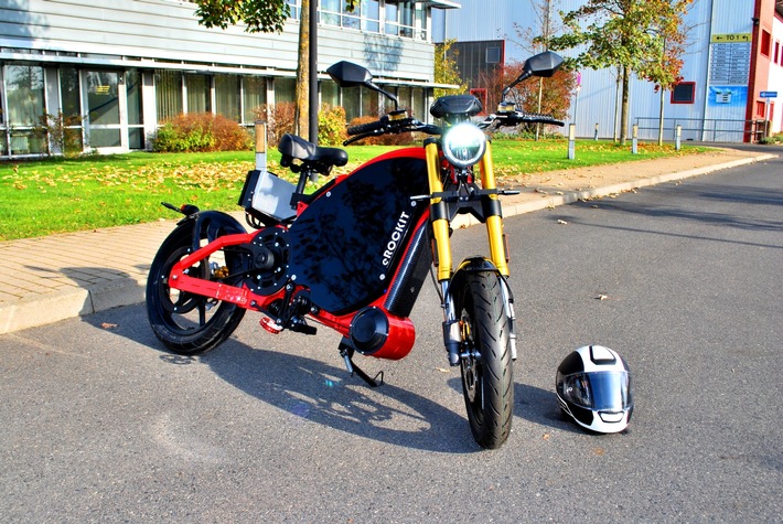 Electric motorcycle eROCKIT: Emission-free magical locomotion!