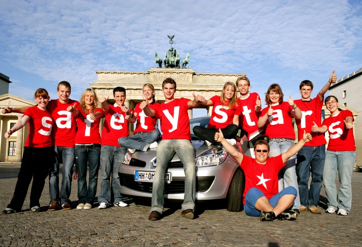 Renault &quot;safety stars&quot; 2007 / Startschuss für Deutschlands beste Fahranfänger