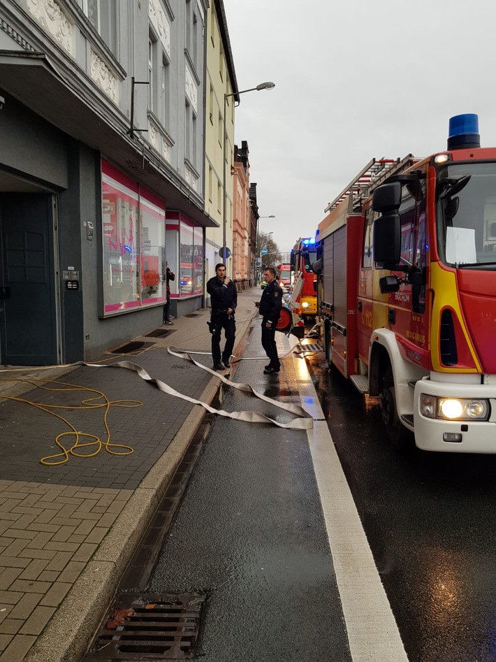 FW-BO: Küchenbrand Herner Straße