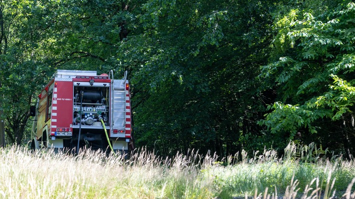 FW Menden: Feuerwehr erneut am Salzweg im Einsatz