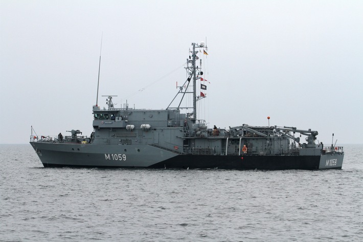 Minenjagdboot &quot;Weilheim&quot; kehrt nach Einsatz unter NATO- und EU-Kommando zurück