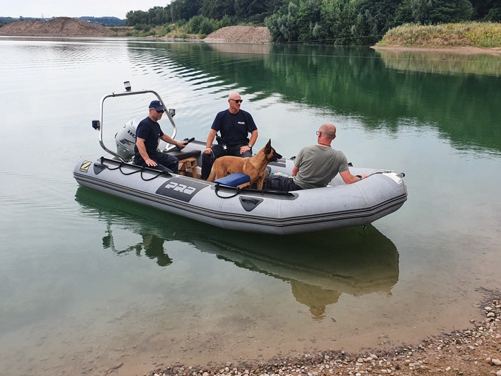 POL-MI: Suche am Baggersee fortgesetzt: Weiterhin keine Spur von Vermissten