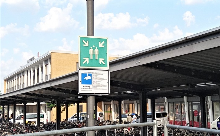 POL-HI: Videoüberwachung am Bahnhofsplatz in Betrieb