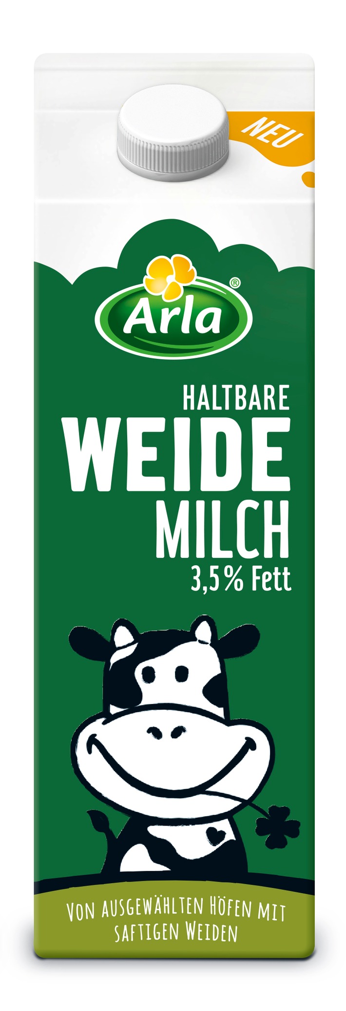 So lecker schmeckt draußen: Die neue haltbare Weidemilch von Arla