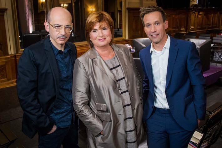 "Das Literarische Quartett" im ZDF mit Axel Hacke als Gast (FOTO)