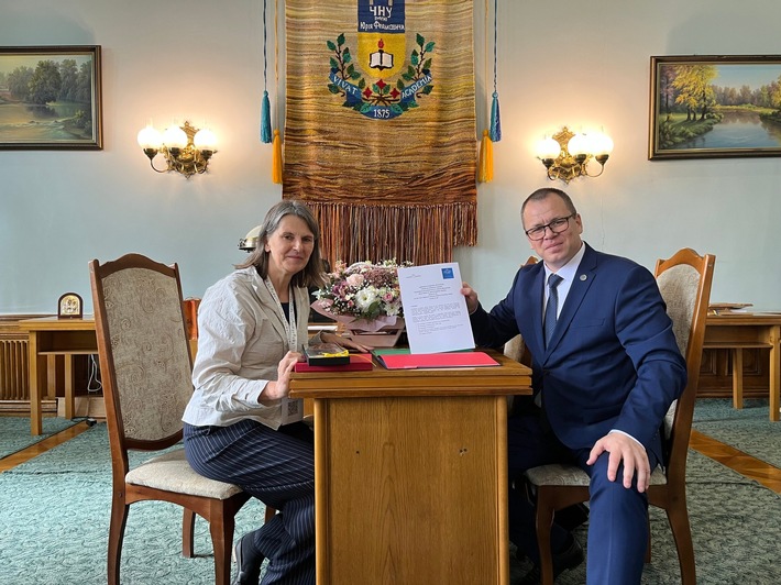 Uni Osnabrück stärkt Partnerschaft mit Universität in der Ukraine