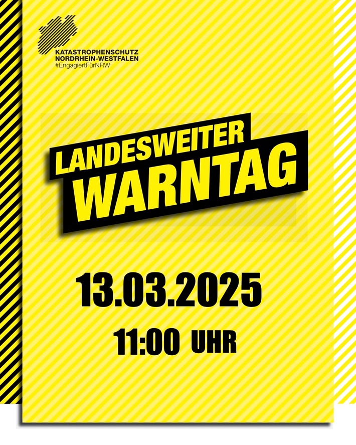 FW Paderborn: Landesweiter Warntag am 13. März 2025