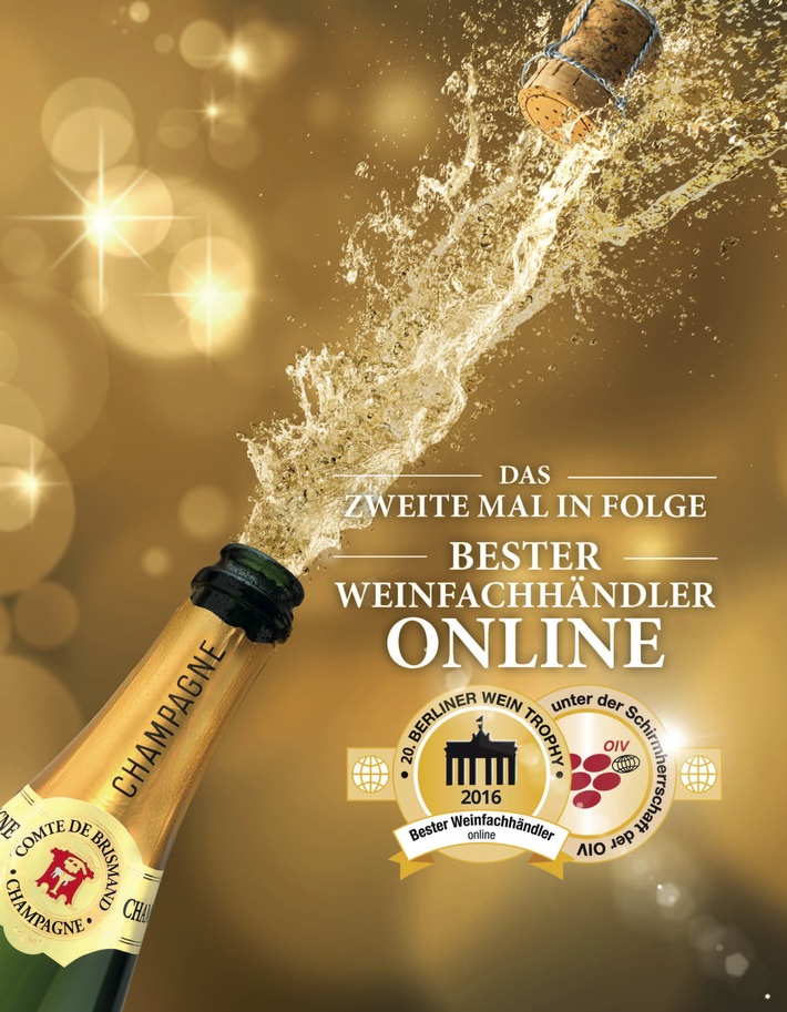 Lidl ist zum zweiten Mal in Folge &quot;Bester Weinfachhändler Online&quot; / Berliner Wein Trophy prämiert 175 von Lidl eingereichte Weine