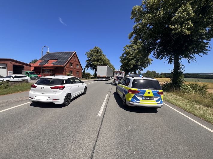 POL-NI: Aufgefahren