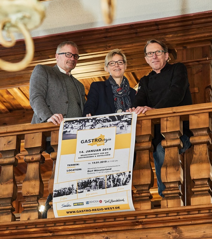 Aktuelle Pressemitteilung: "Dorf Münsterland initiiert neuen Branchentreff im Messeformat"