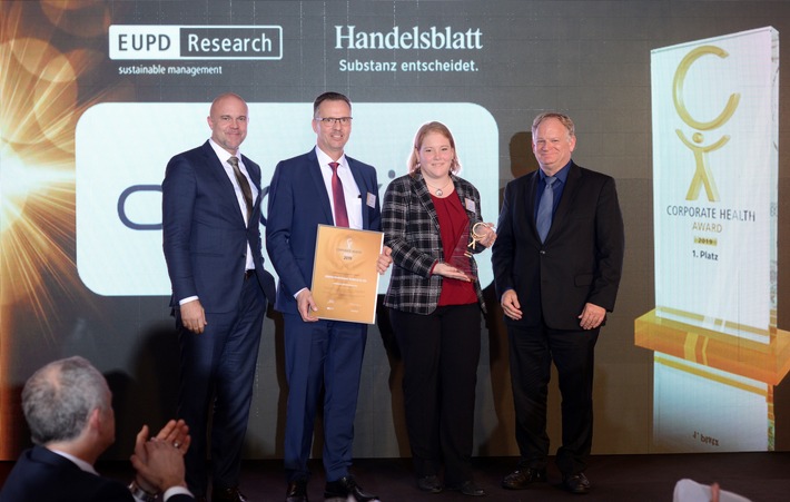 AbbVie Deutschland belegt Platz 1 beim Corporate Health Award 2019