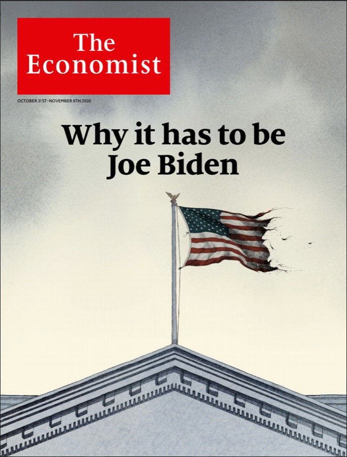 The Economist: Wahlempfehlung für Biden | Klimawandel und Innovation | Bitcoin Währung| Italien und die Superreichen | Chinas Führer