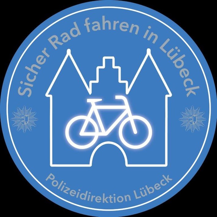 POL-HL: Polizeidirektion Lübeck / Neues Logo "Sicher Rad fahren in Lübeck"