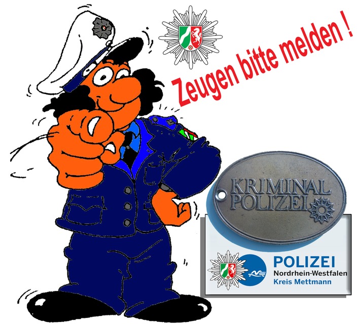 POL-ME: Gestohlener Motorroller aufgefunden - Polizei sucht weiter Tatzeugen - Velbert - 1908056