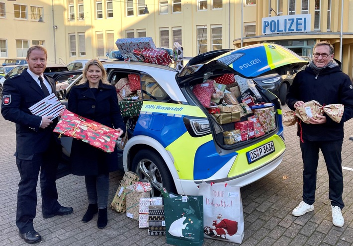 POL-OS: Geschenkaktion der Osnabrücker Polizei - 171 Kinderwünsche gehen in Erfüllung