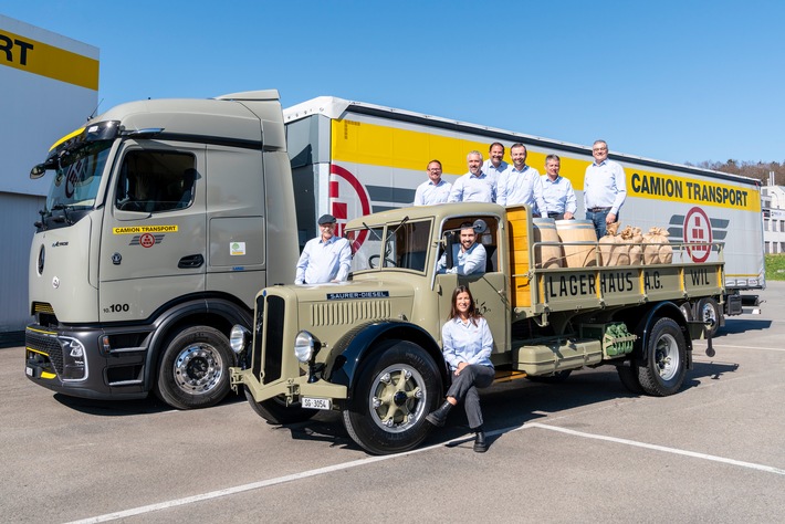 Camion Transport feiert 100-Jahre-Jubiläum