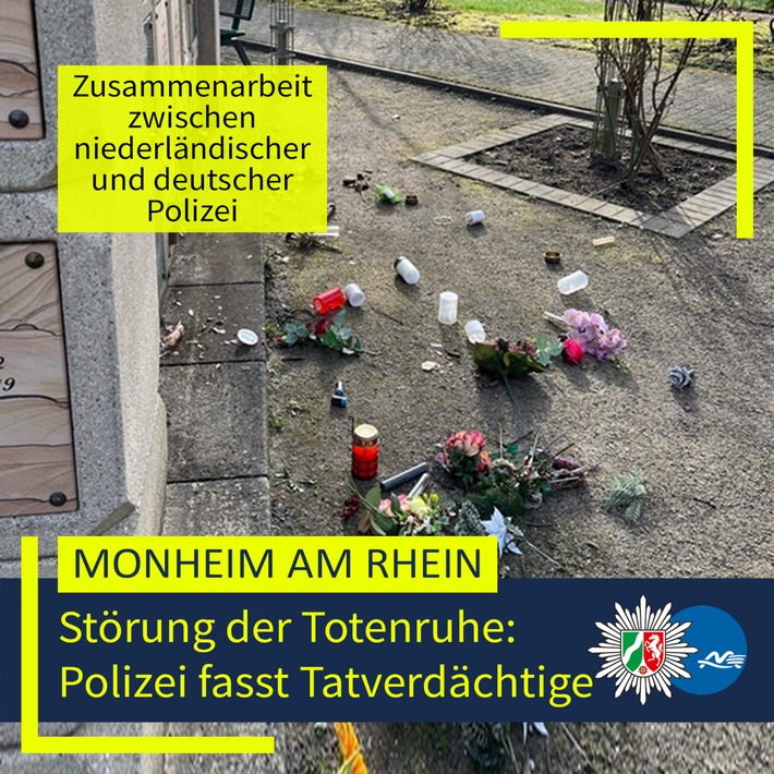 POL-ME: Nach Metalldiebstahl und Störung der Totenruhe: Polizei fasst zwei Tatverdächtige - 2603041