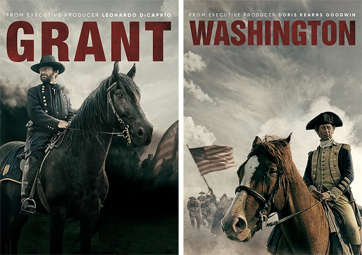 Sonderprogrammierung zur US-Wahl: HISTORY bringt Mini-Serien "Grant" und "Washington" in den deutschsprachigen Raum