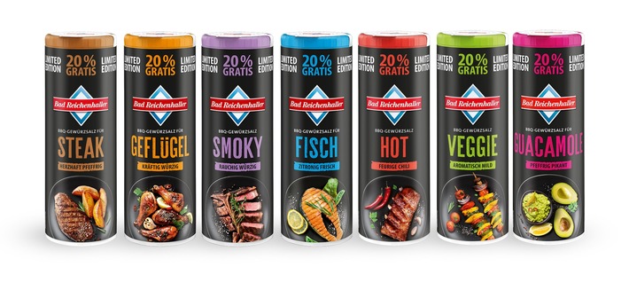 Für Ihre Rubrik "Neue Produkte" - die Bad Reichenhaller BBQ-Edition 2024