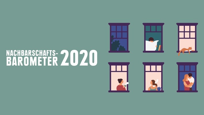 Nachbarschaftsbarometer 2020 Weiterer Text über ots und www.presseportal.de/nr/51907 / Die Verwendung dieses Bildes ist für redaktionelle Zwecke honorarfrei. Veröffentlichung bitte unter Quellenangabe: "obs/EDEKA ZENTRALE AG & Co. KG"