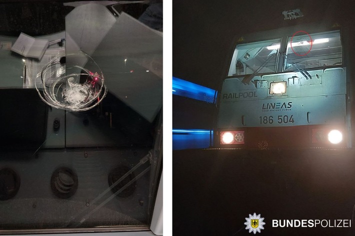 BPOL NRW: Unbekannter wirft Stein auf Güterzug - Bundespolizei bittet um Hinweise