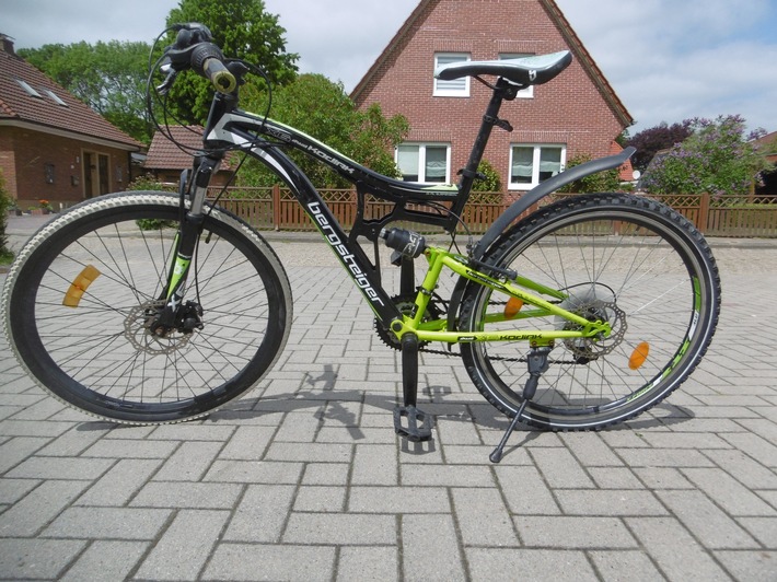 POL-DEL: Landkreis Wesermarsch: Fahrrad in Berne sichergestellt +++ Eigentümer gesucht