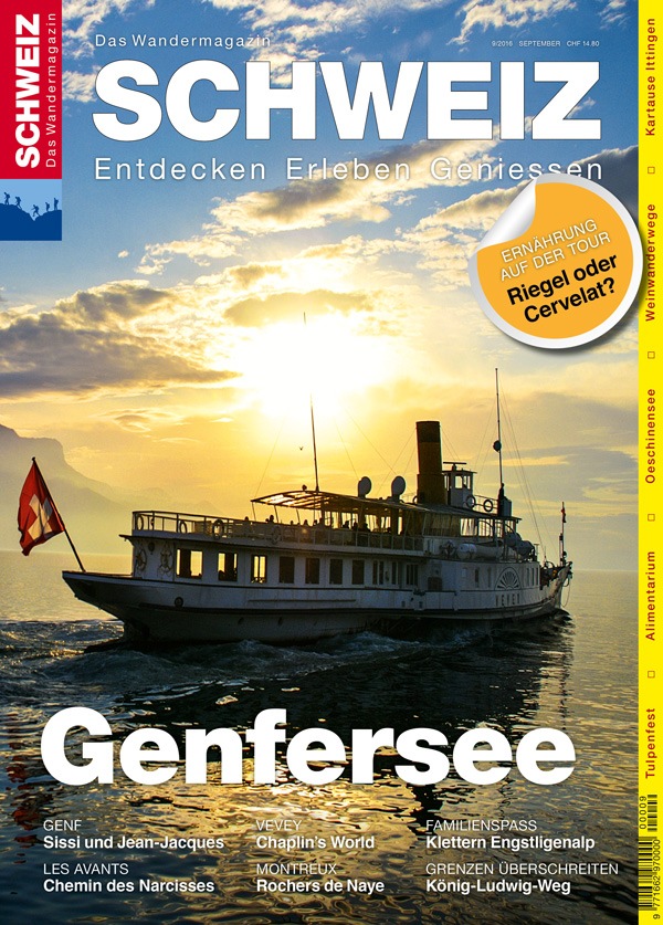 Wandermagazin SCHWEIZ: Genfersee