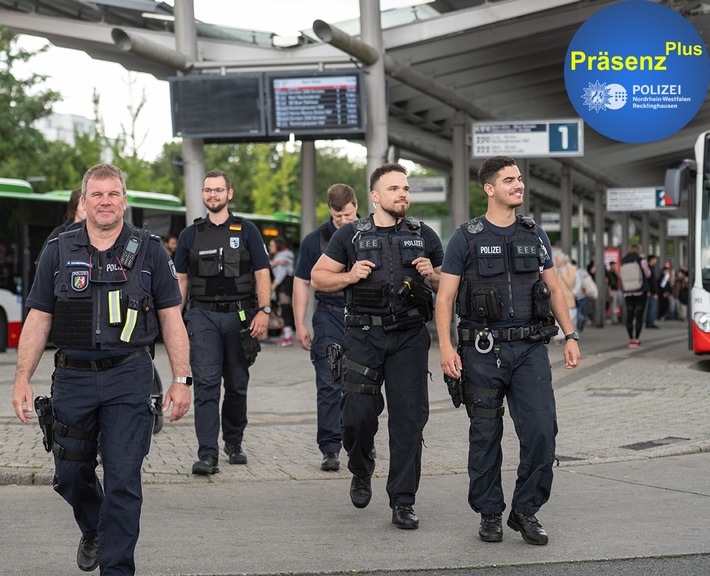 POL-RE: Marl: "PräsenzPlus" am ZOB - Ein Plus an Sicherheit für Marl