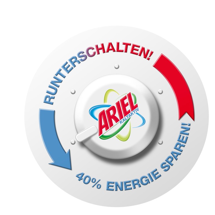 Einfach: runterschalten! / Ariel setzt erfolgreiche Energiespar-Kampagne "kaltaktiv" fort