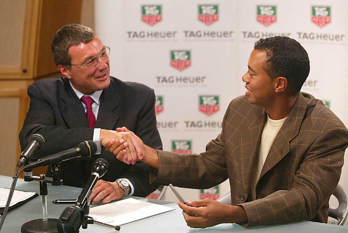 Tiger Woods devient l&#039;ambassadeur de TAG Heuer