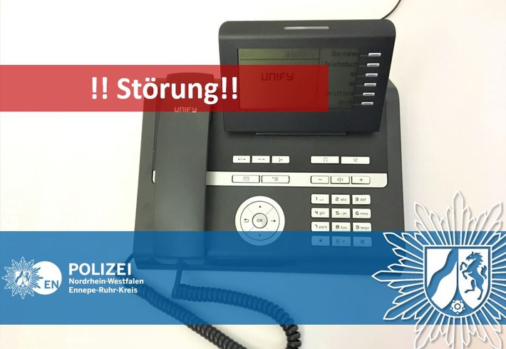 POL-EN: Achtung!! Telefonstörung