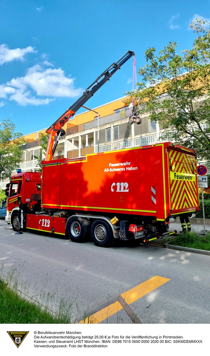 FW-M: Rollstuhlfahrerin benötigt Unterstützung (Berg am Laim)