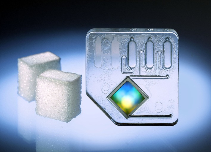 Beim richtigen Wirkstoff blinken die Gene / Chip von Infineon beschleunigt und verbilligt Medikamenten-Entwicklung
