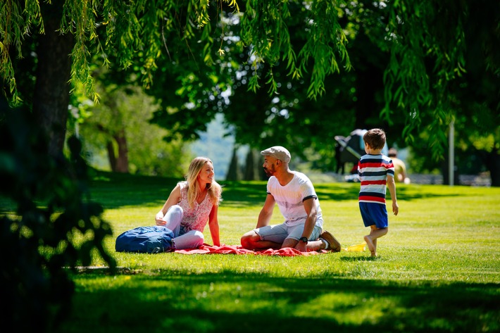 Ferien im Garten- und Freizeitparadies egapark / Spritzige Erfrischung, Spielspaß zum Auspowern und Veranstaltungshöhepunkte für die ganze Familie