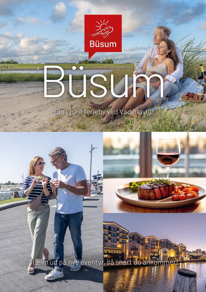 Büsum präsentiert neue Dänische Image Broschüre