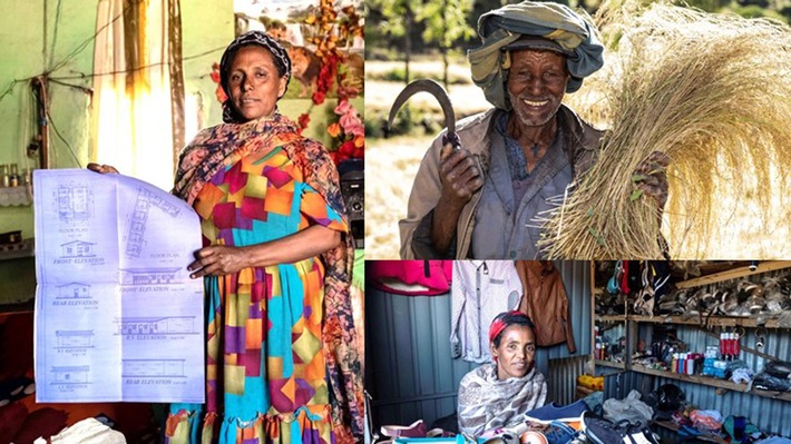 Nachhaltige Entwicklung in Äthiopien - Die Menschen nutzen die Starthilfe