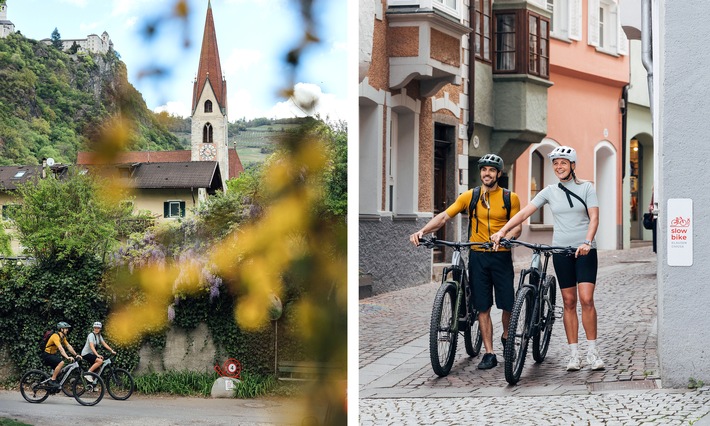 Slow Bike im Eisacktal - wer langsamer radelt, erlebt mehr