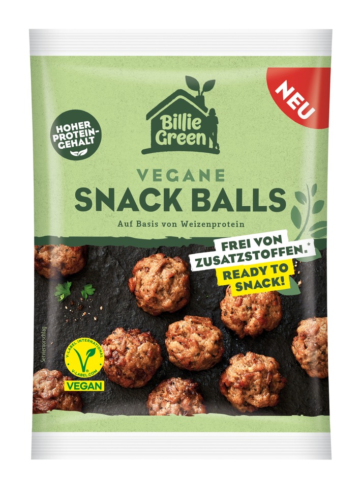 Billie Green Vegane Snack Balls: kleine Frikadellen, großer Genuss