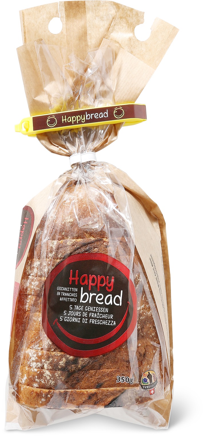 Migros: "Happy bread", das erste langhaltbare Frischbrot ohne Konservierungsstoffe