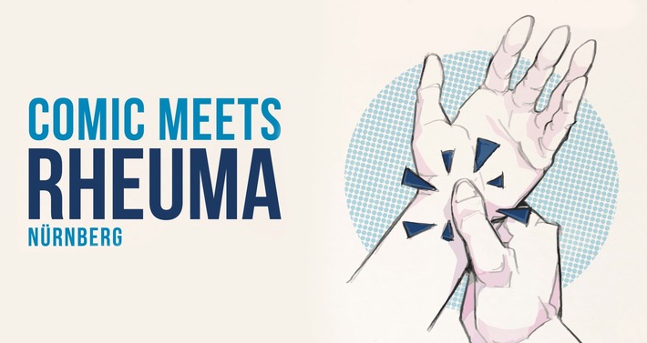 Pressemitteilung: "Comic meets Rheuma" am Klinikum Nürnberg bringt Betroffene und Kunstschaffende zusammen