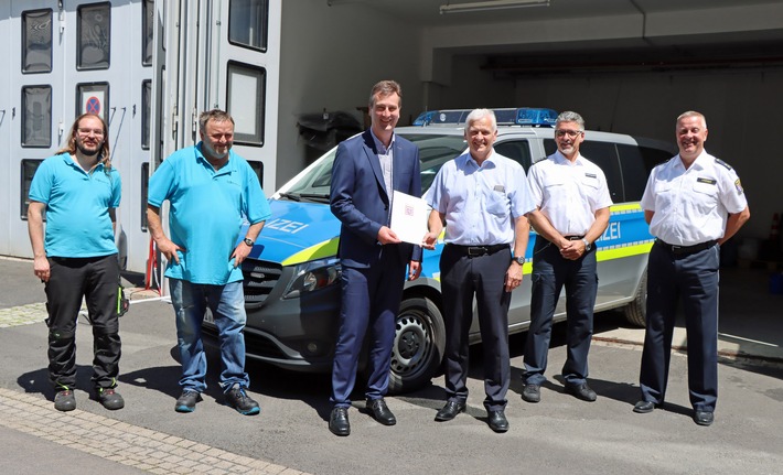 POL-KS: Polizeipräsidium Nordhessen und Baunataler Diakonie Kassel e.V. vereinbaren Kooperation zur Innenreinigung von Polizeifahrzeugen