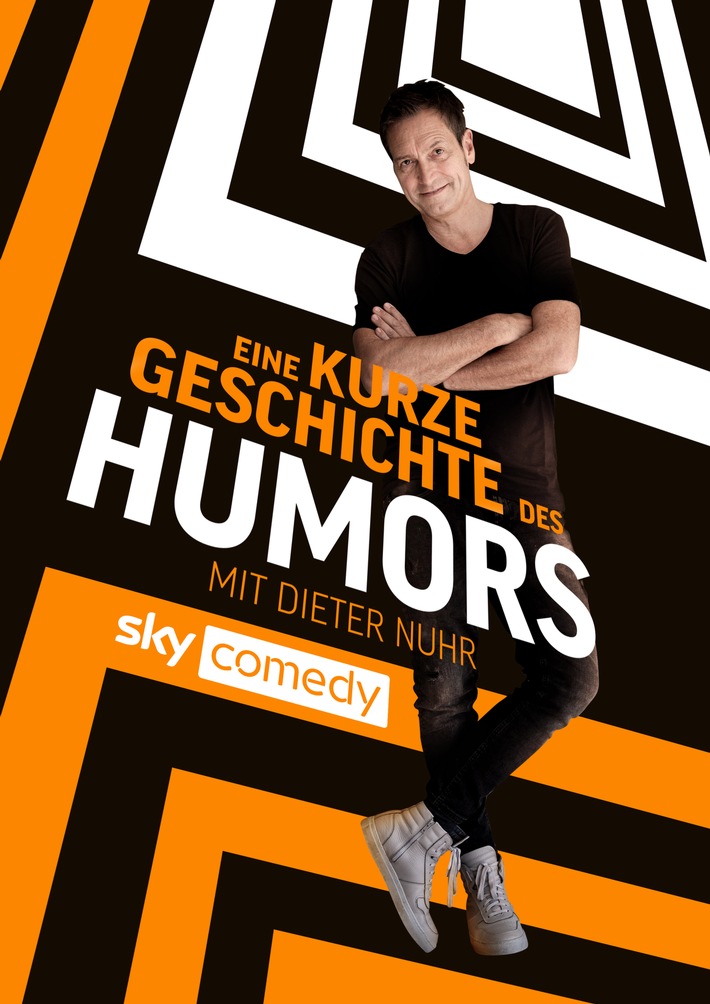 Weltpremiere in 12K: &quot;Eine kurze Geschichte des Humors - mir Dieter Nuhr&quot; ab 1. April exklusiv auf Sky Comedy