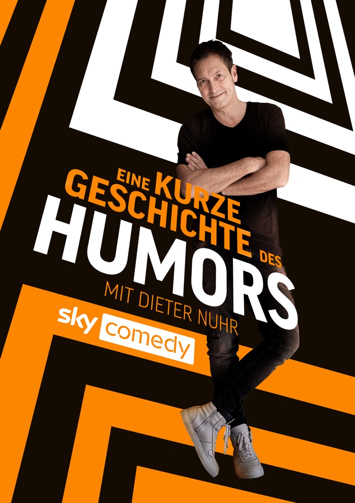 Weltpremiere in 12K: "Eine kurze Geschichte des Humors - mir Dieter Nuhr" ab 1. April exklusiv auf Sky Comedy