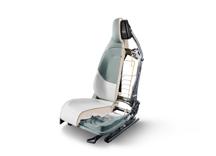 Low-carbon seat is an important milestone in Yanfeng&#039;s sustainability strategy / Yanfeng presents a new seat concept that reduces product carbon footprint